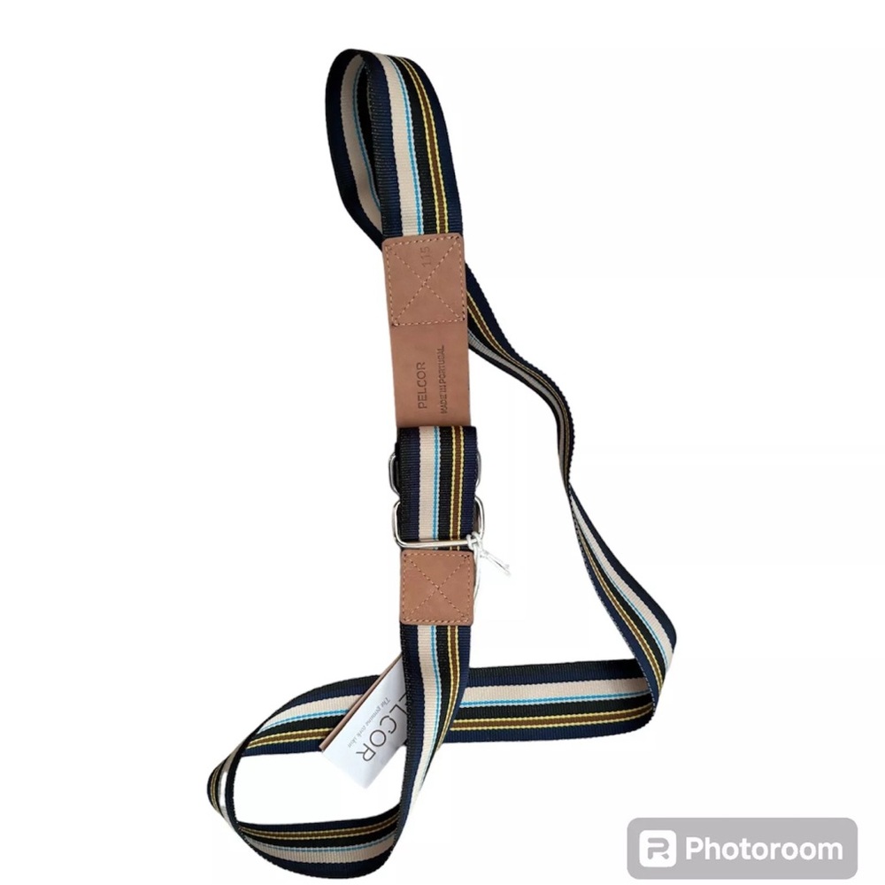 Multi-color Belt Bag with Durable Fabric and Cork Accents